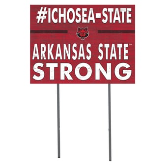 Arkansas State Red Wolves 18'' x 24'' I Chose Lawn Sign