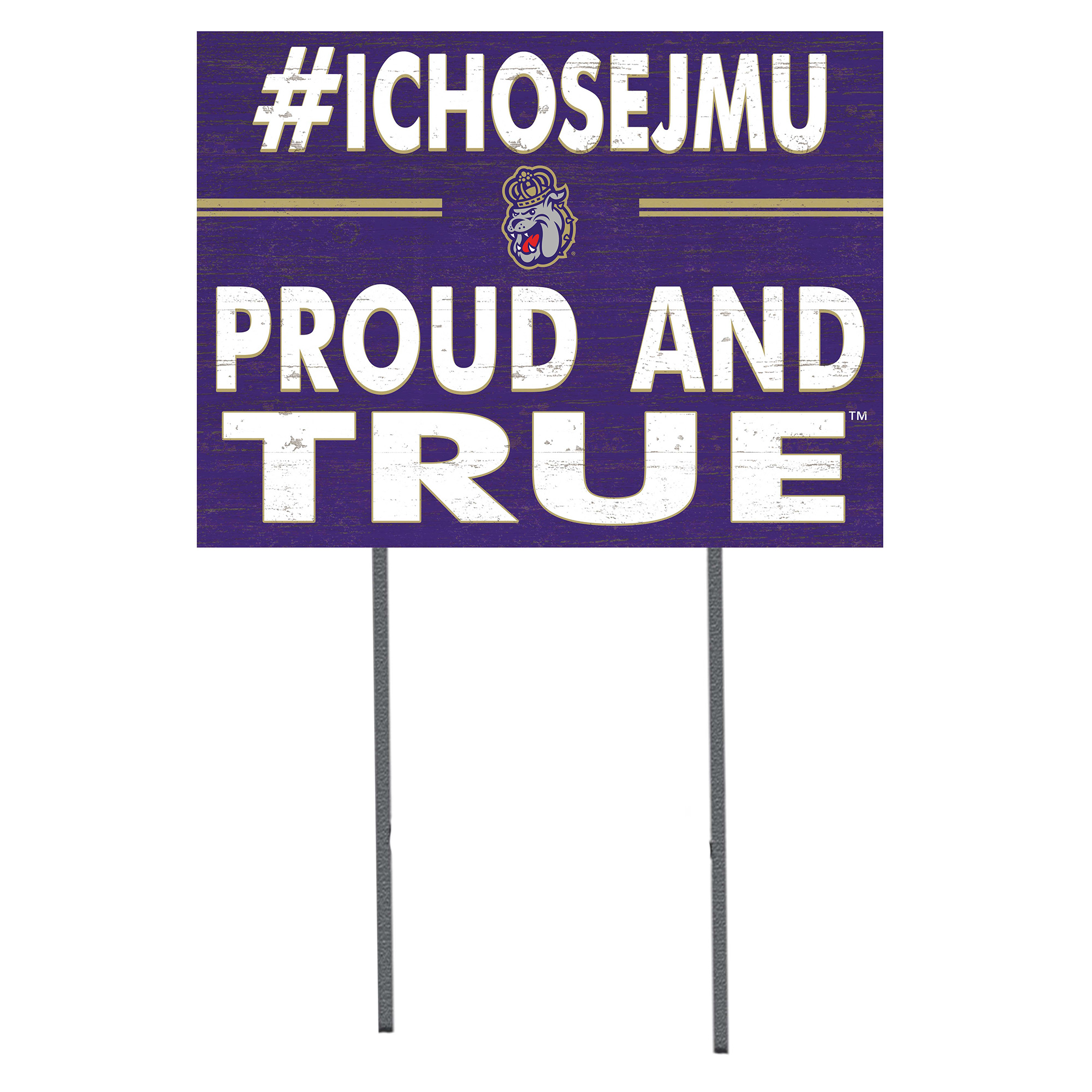 James Madison Dukes 18'' x 24'' I Chose Lawn Sign