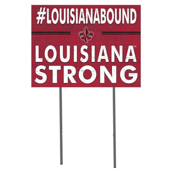 Louisiana Ragin' Cajuns 18'' x 24'' I Chose Lawn Sign