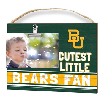 Baylor Bears 8'' x 10'' Cutest Little Team Logo Clip Photo Frame