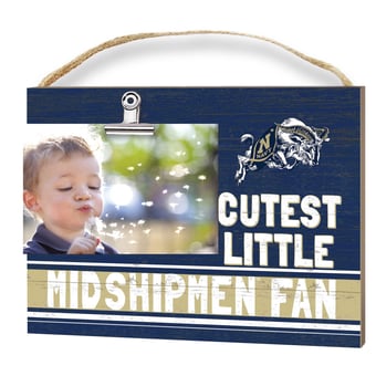 Navy Midshipmen 8'' x 10'' Cutest Little Team Logo Clip Photo Frame