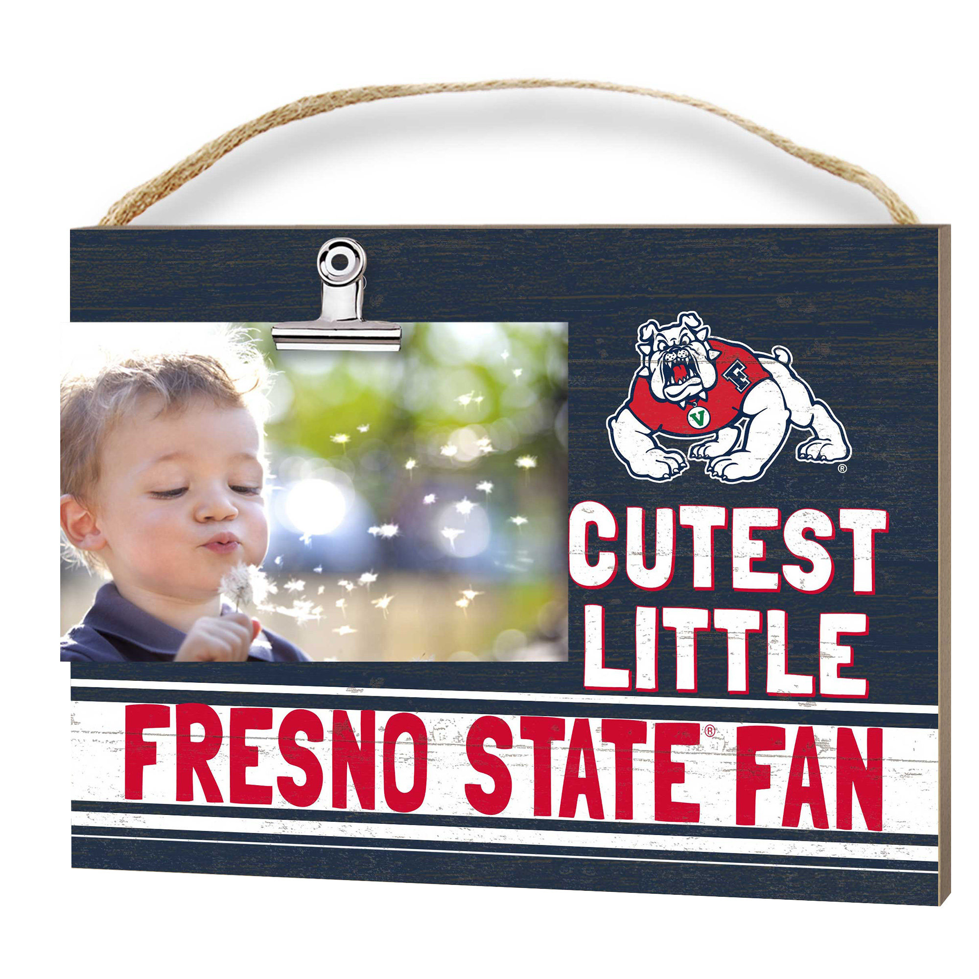 Fresno State Bulldogs 8'' x 10'' Cutest Little Team Logo Clip Photo Frame