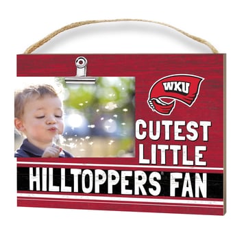 Western Kentucky Hilltoppers 8'' x 10'' Cutest Little Team Logo Clip Photo Frame
