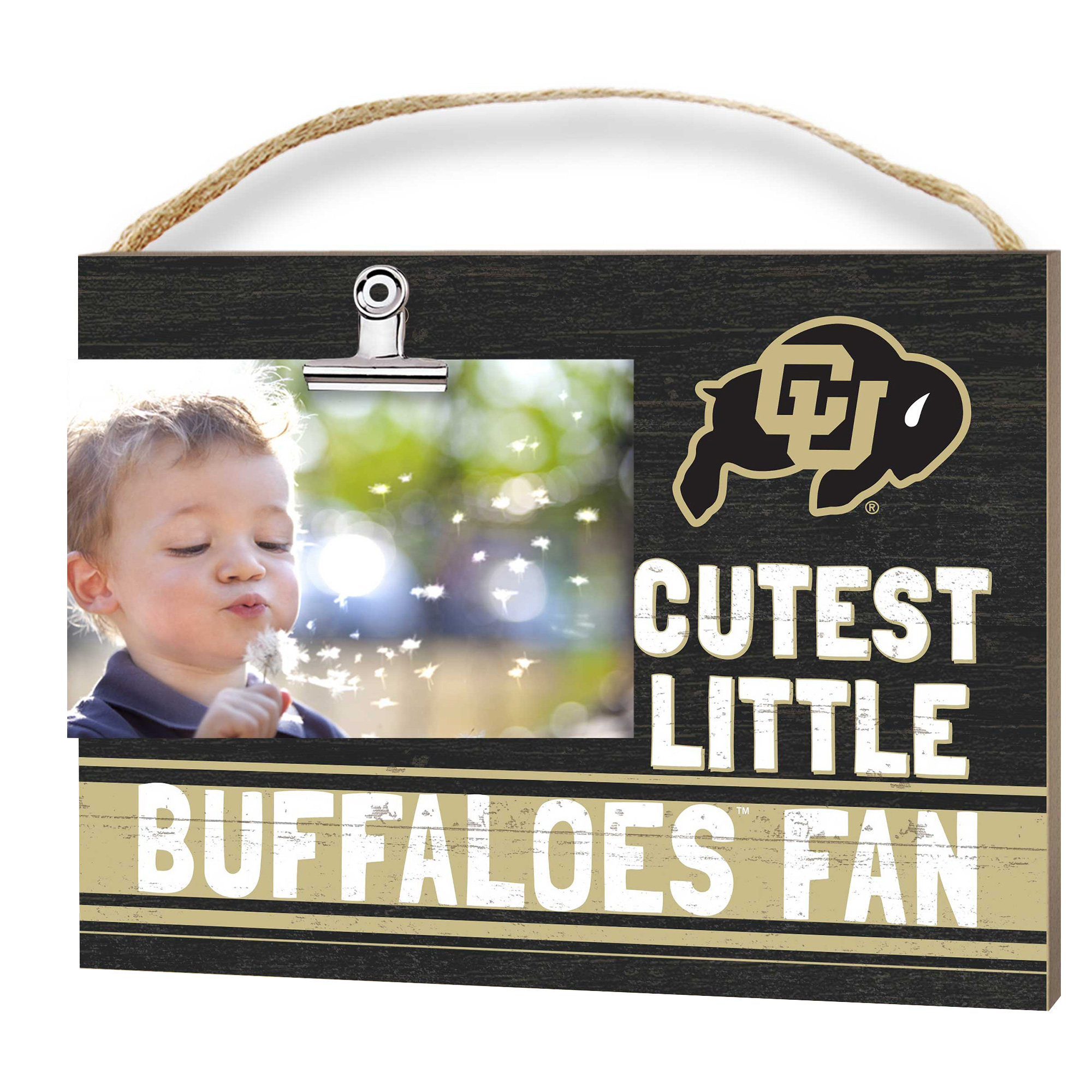Colorado Buffaloes 8'' x 10'' Cutest Little Team Logo Clip Photo Frame