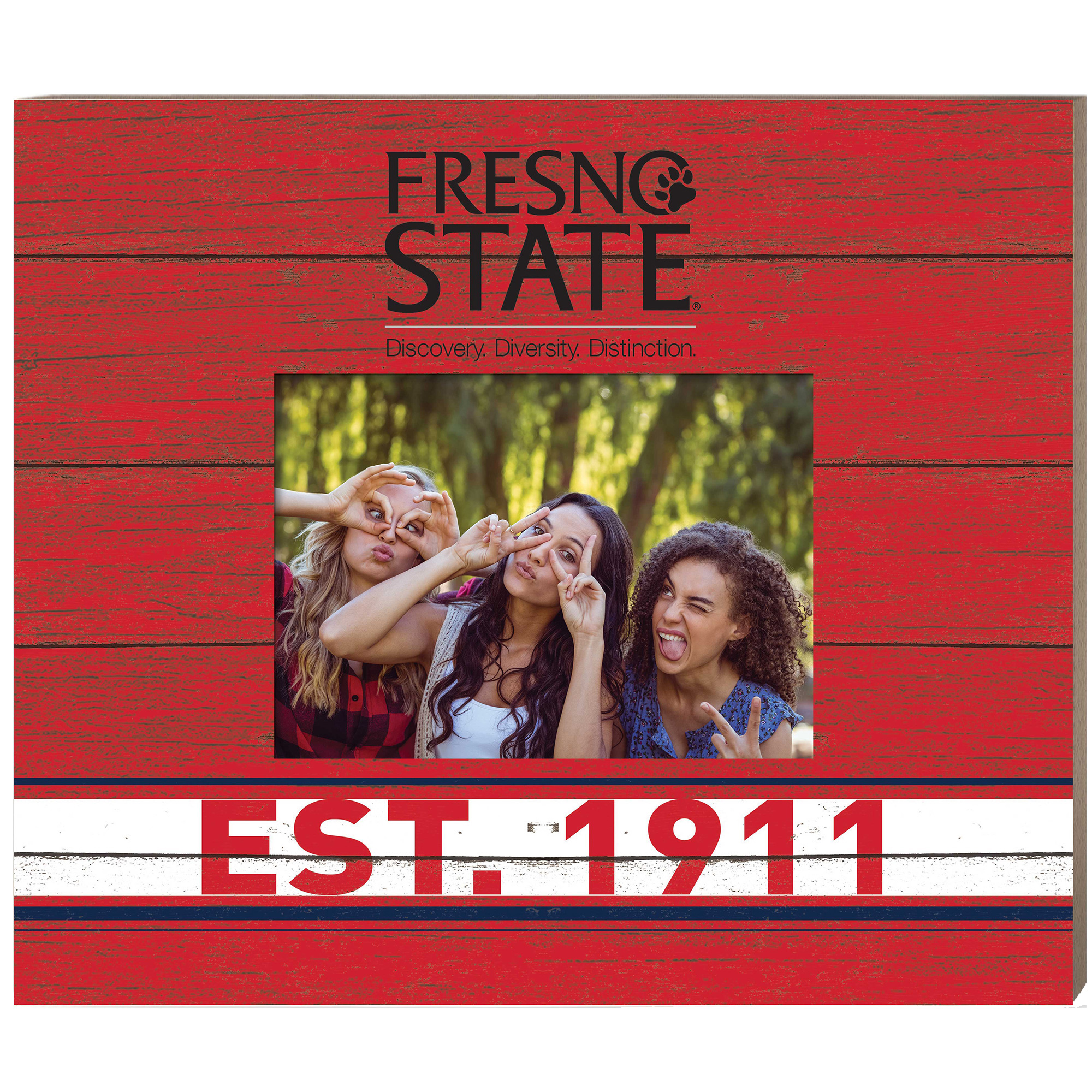 Fresno State Bulldogs 11'' x 13'' Team Spirit Scholastic Picture Frame