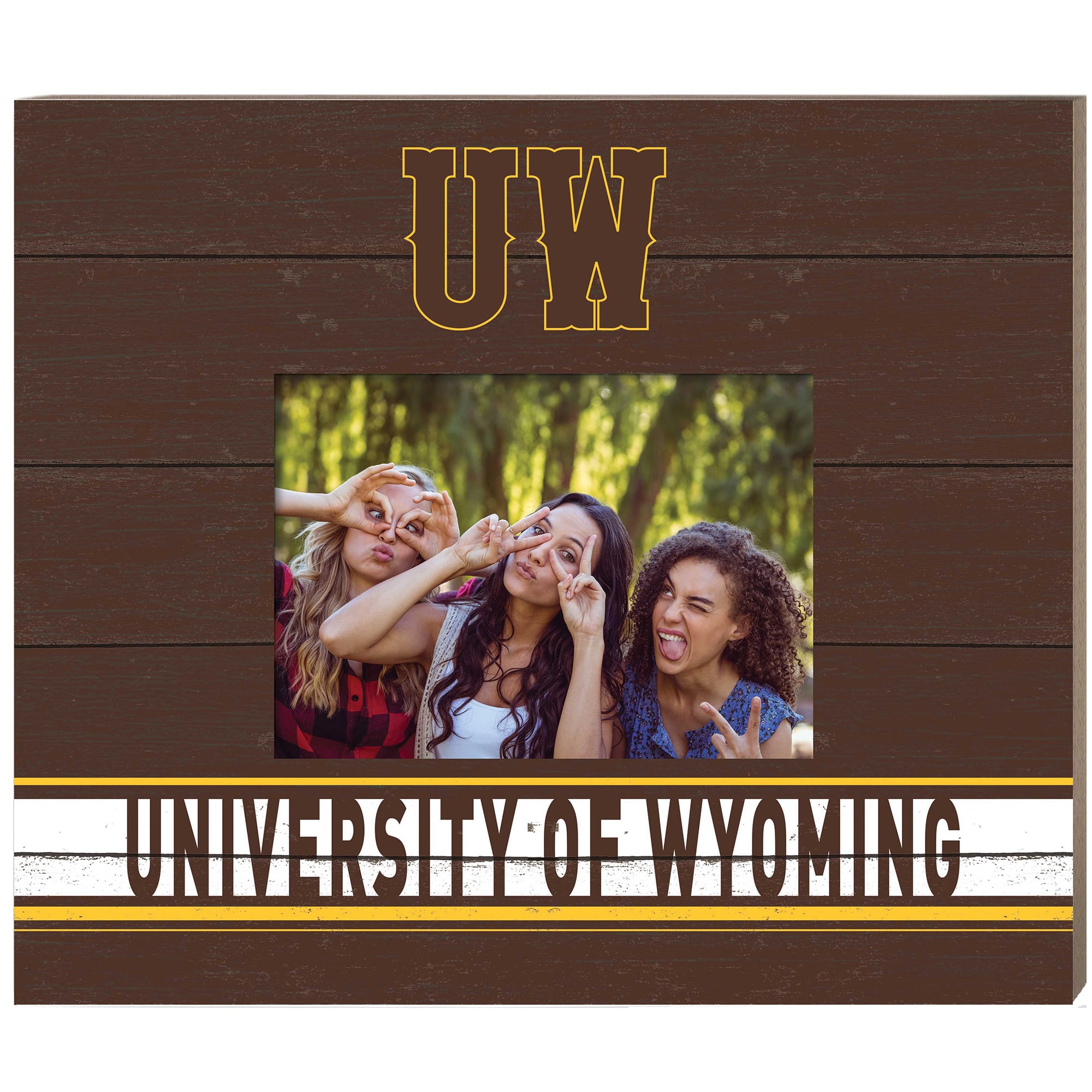 Wyoming Cowboys 11'' x 13'' Team Spirit Scholastic Picture Frame