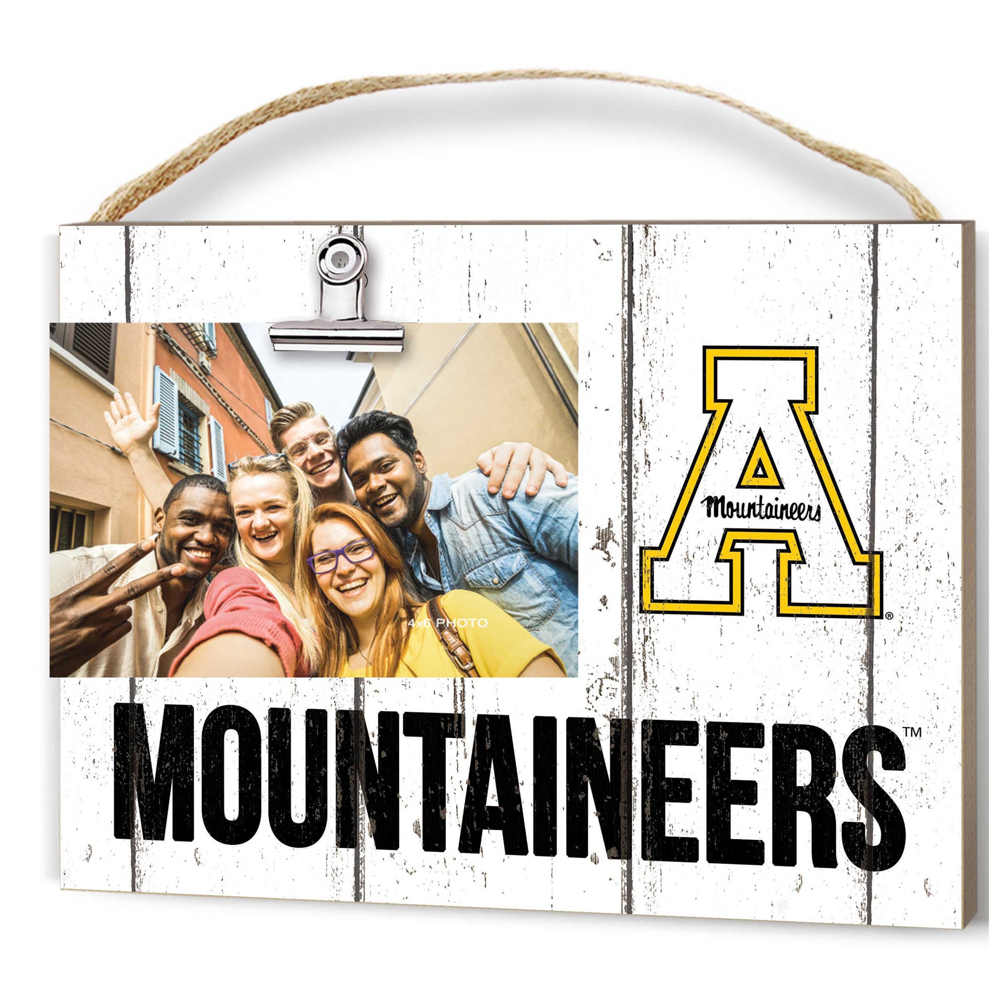 Appalachian State Mountaineers 8'' x 10'' Weathered Clip It Frame