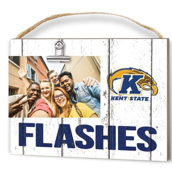 Kent State Golden Flashes 8'' x 10'' Weathered Clip It Frame