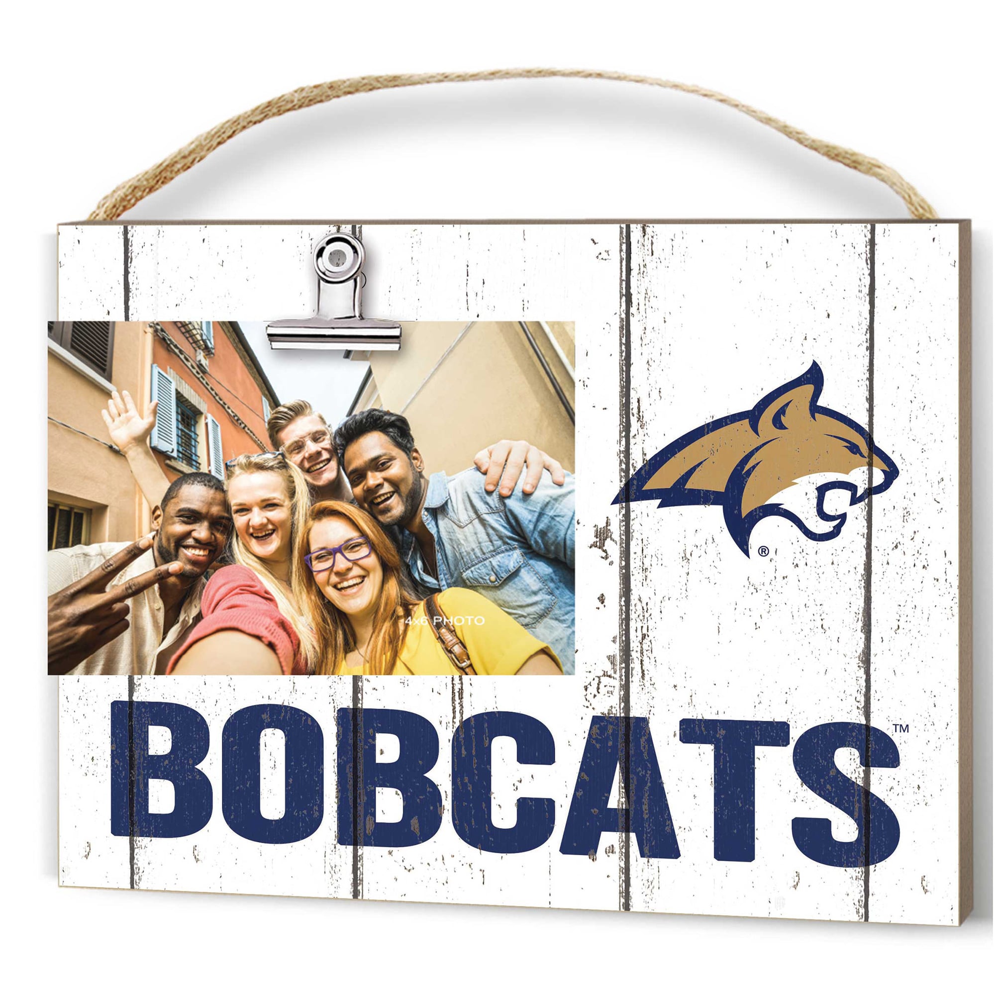 Montana State Bobcats 8'' x 10'' Weathered Clip It Frame
