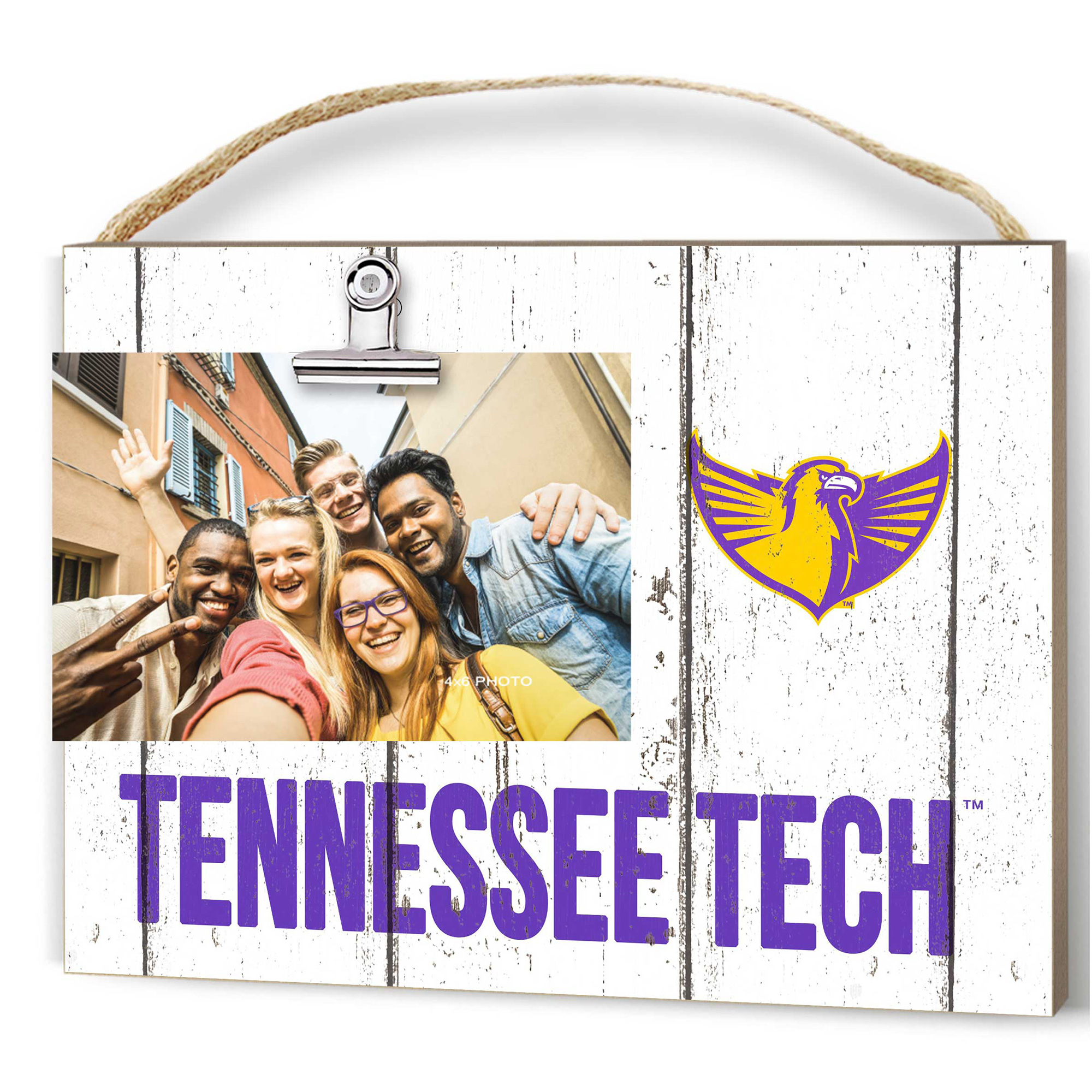 Tennessee Tech Golden Eagles 8'' x 10'' Weathered Clip It Frame