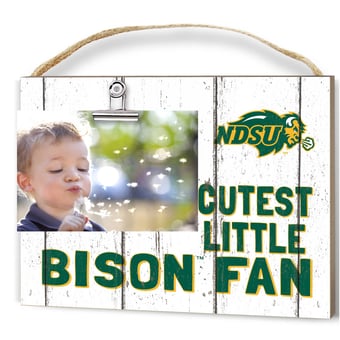 NDSU Bison 8'' x 10'' Cutest Little Weathered Logo Clip Photo Frame