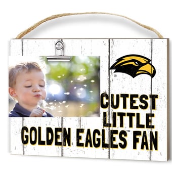 Southern Miss Golden Eagles 8'' x 10'' Cutest Little Weathered Logo Clip Photo Frame