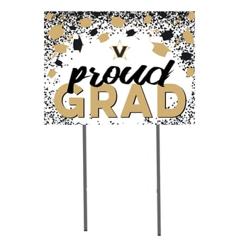 Vanderbilt Commodores 18'' x 24'' Grad Yard Sign