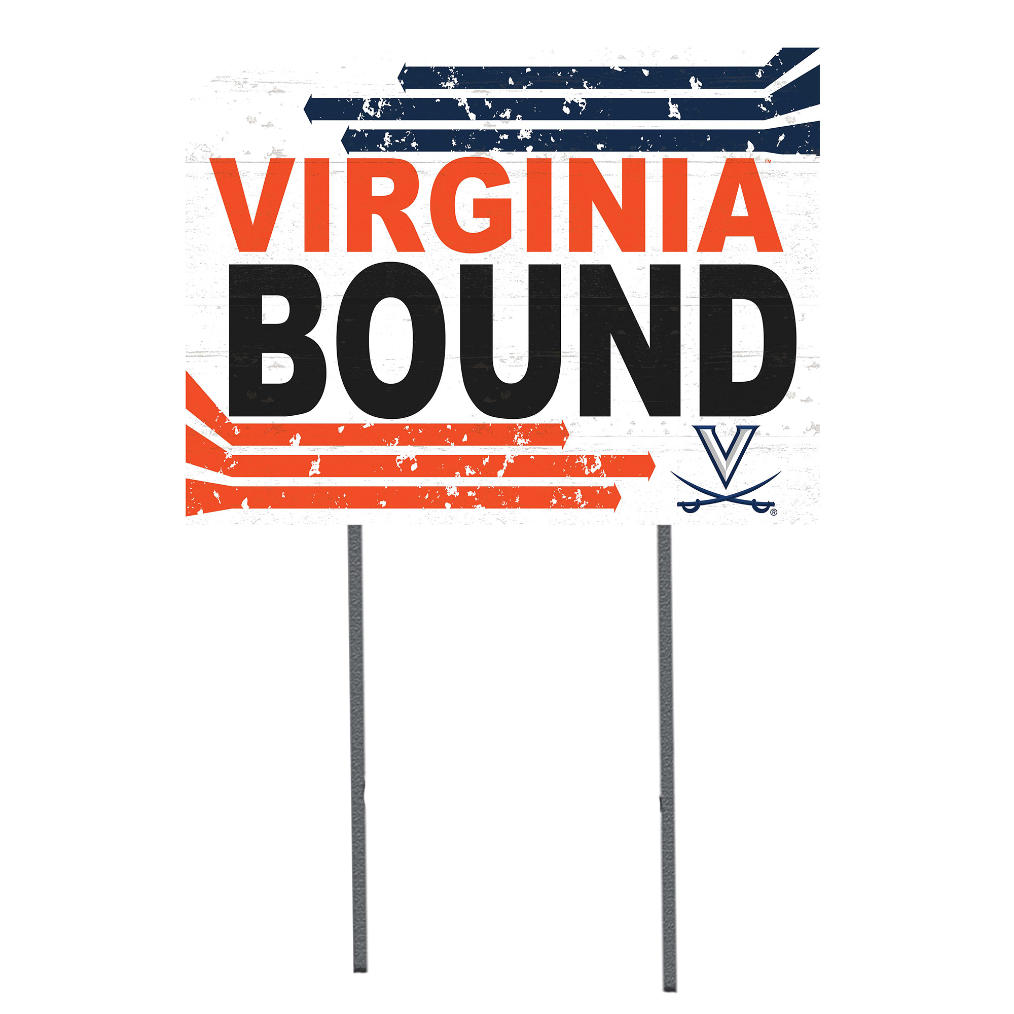 Jardine Virginia Cavaliers 18'' x 24'' Bound Yard Sign