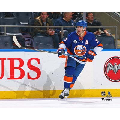 Cal Clutterbuck New York Islanders Unsigned Skating on Ice Photograph