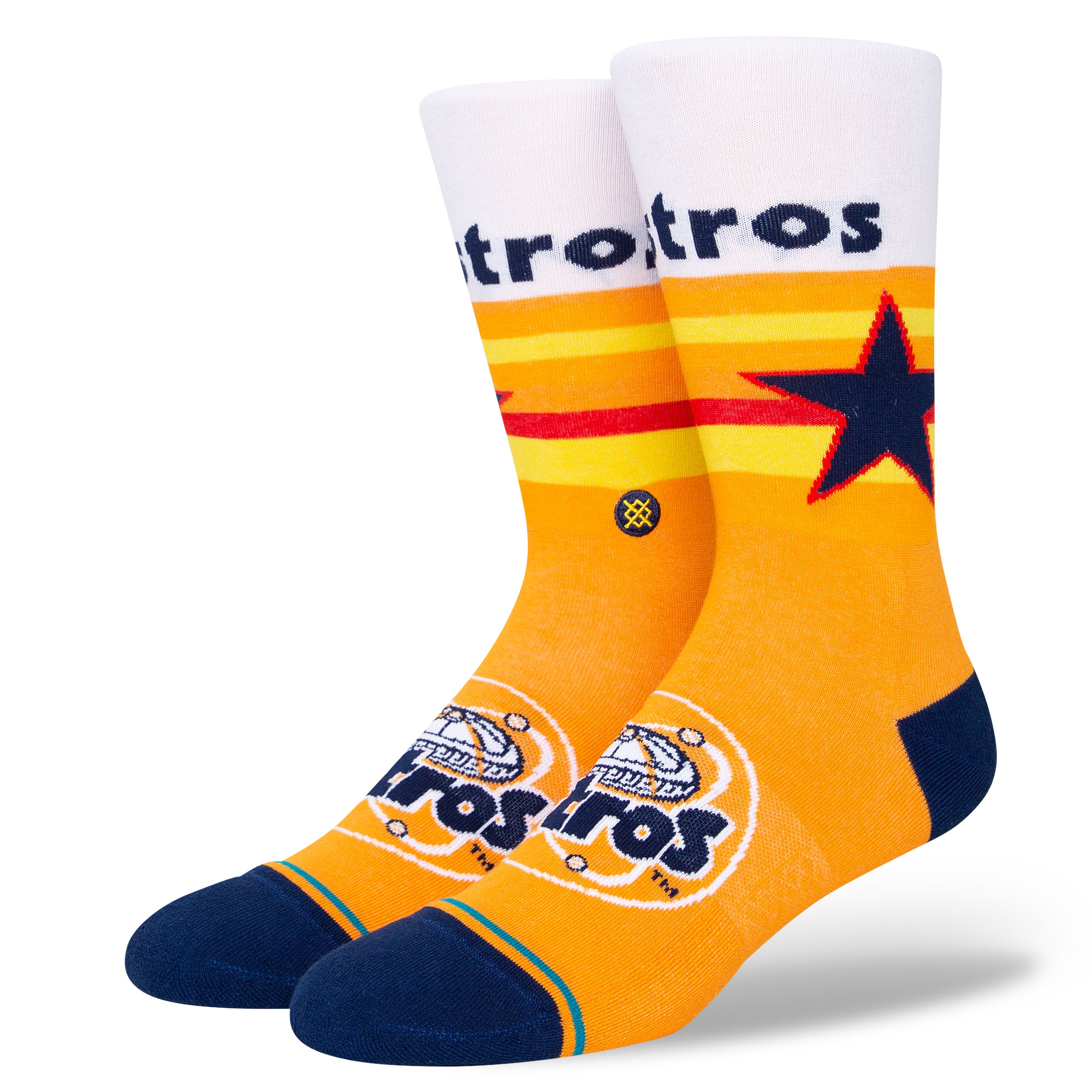 Stance Houston Astros On Field Astrodome Crew Socks