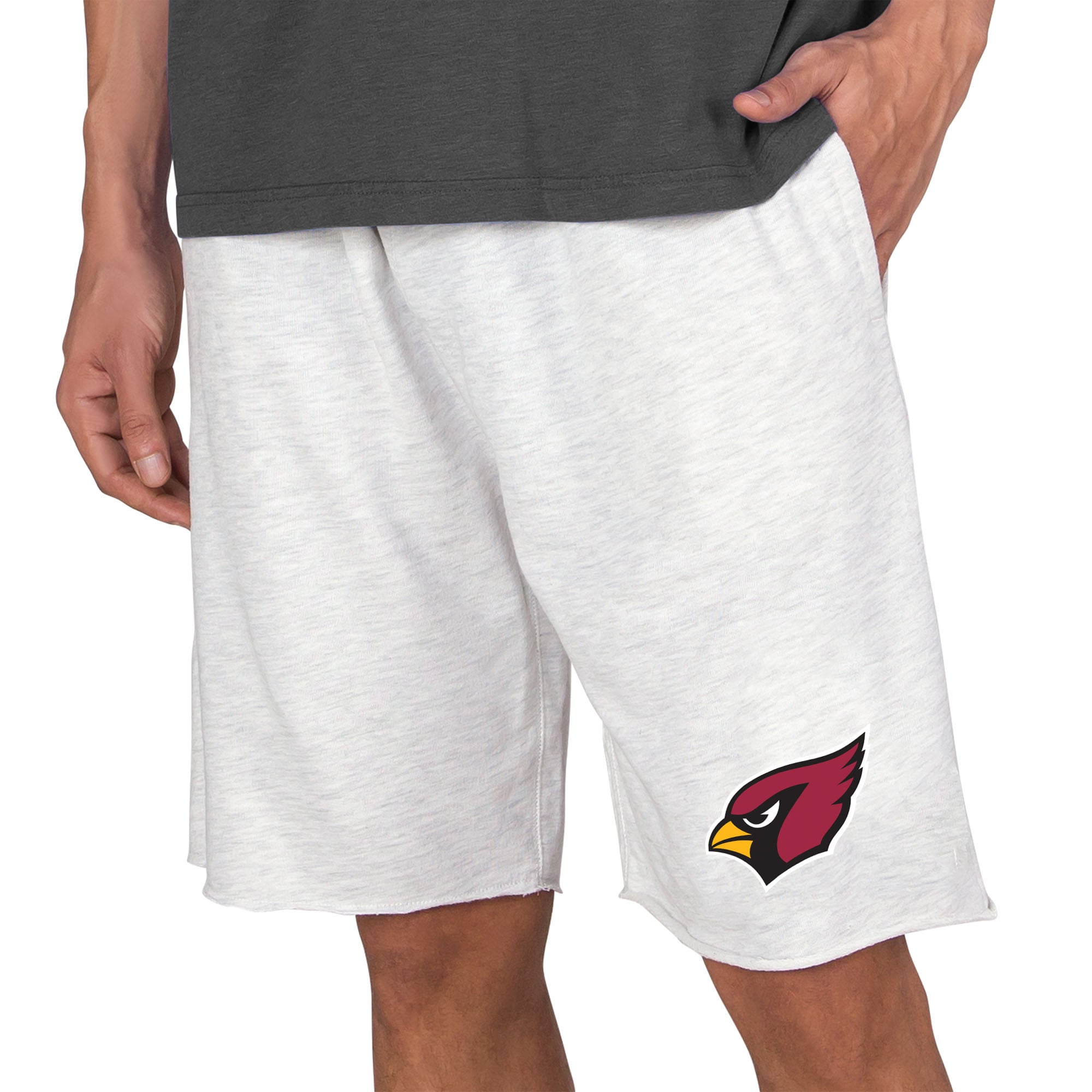 Men’s Concepts Sport Oatmeal Arizona Cardinals Mainstream Terry Shorts Men’s Concepts Sport Oatmeal Arizona Cardinals Mainstream Terry Shorts
