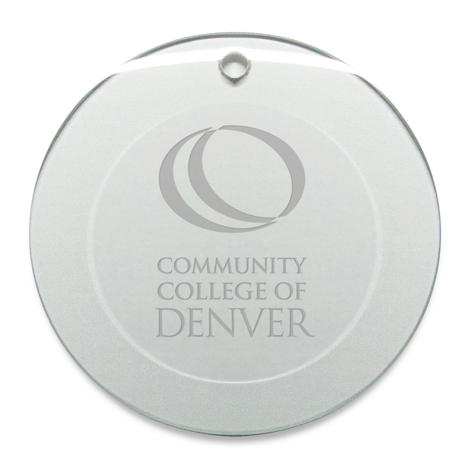 CCD CityHawks 3'' Round Glass Ornament