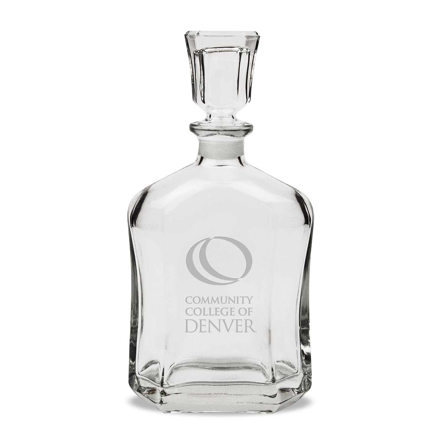 CCD CityHawks 23.75oz. Crystal Whisky Decanter