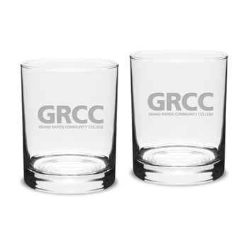 Grand Rapids Raiders 14oz. 2-Piece Classic Double Old-Fashioned Glass Set