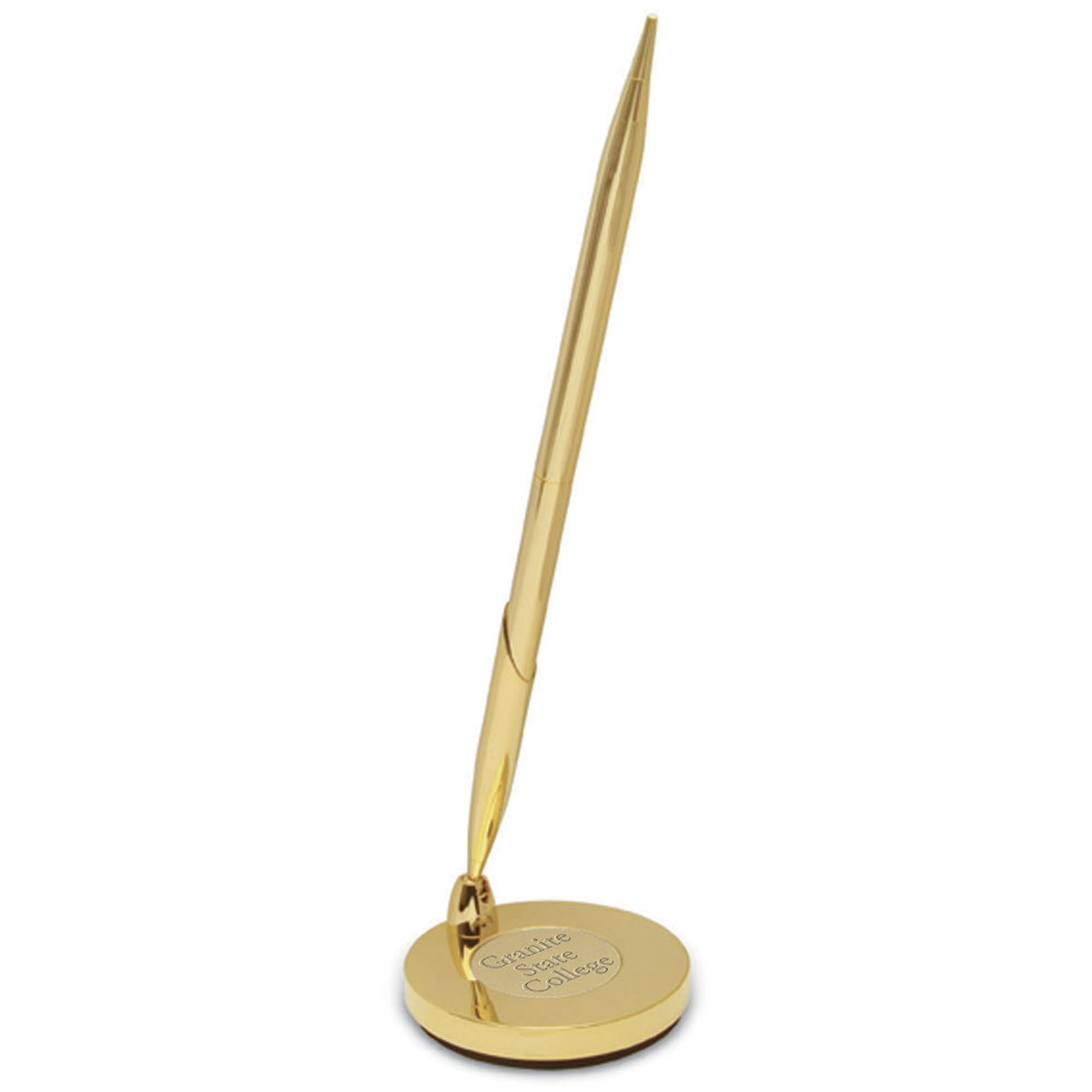 Granite State College Gold Desk Pen Set