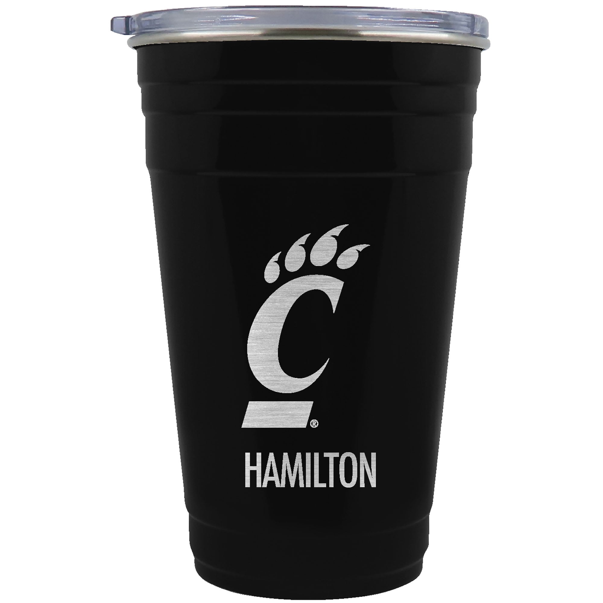 Cincinnati Bearcats Team Logo 22oz. Personalized Tailgater Travel Tumbler