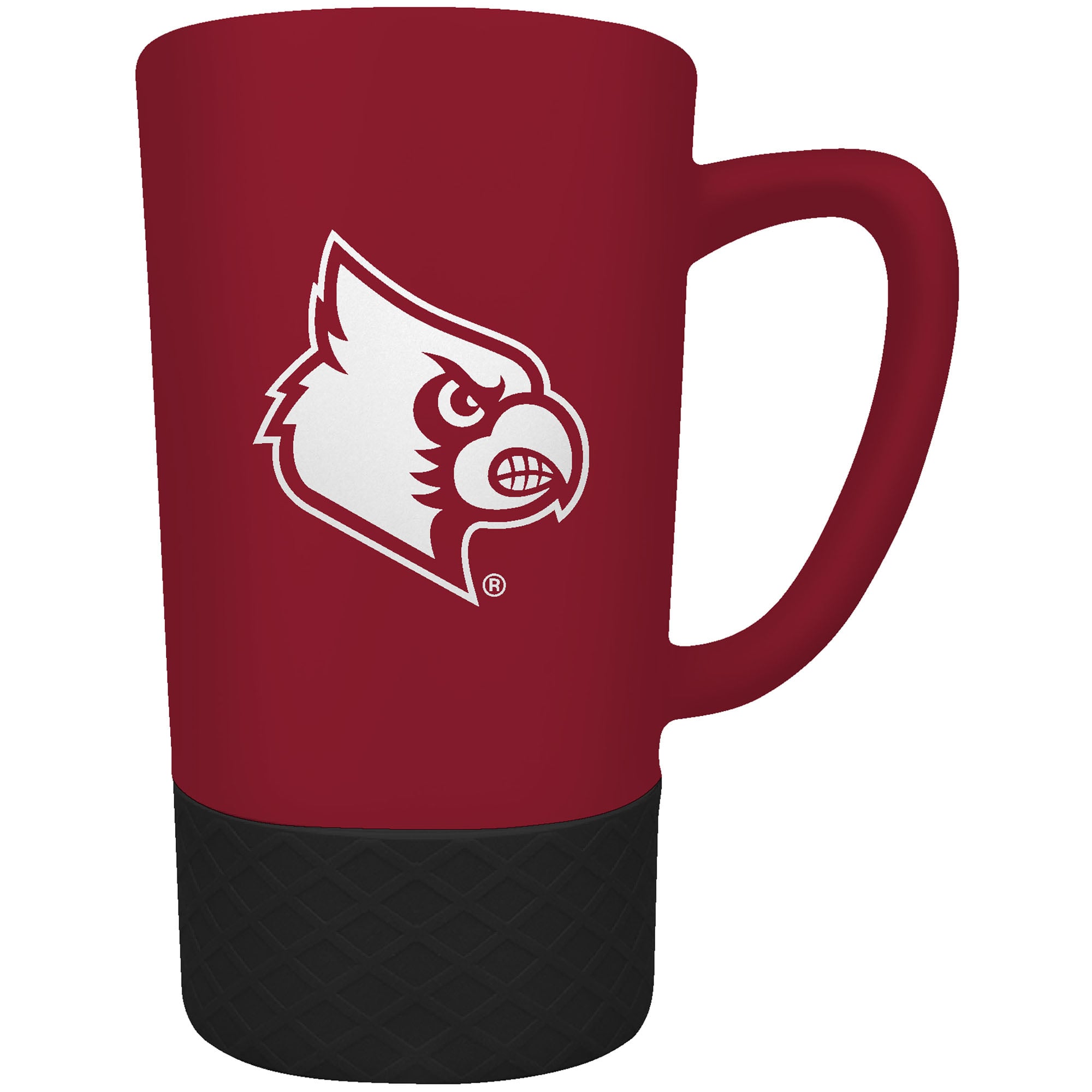 Louisville Cardinals Team Logo 16oz. Laser Etched Jump Mug