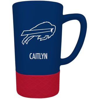 Buffalo Bills Team Logo 16oz. Personalized Laser Etched Jump Mug