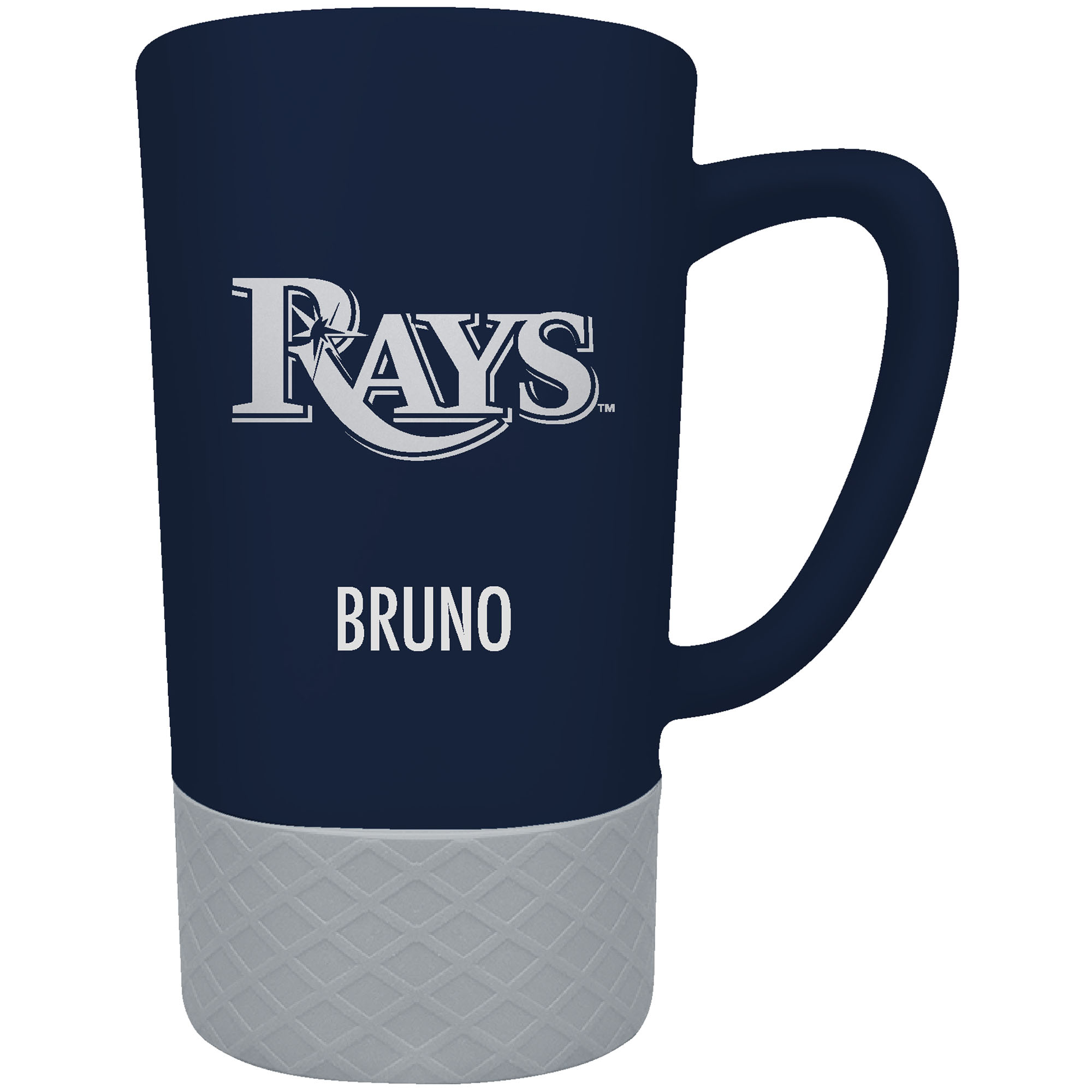Tampa Bay Rays Team Logo 16oz. Personalized Laser Etched Jump Mug