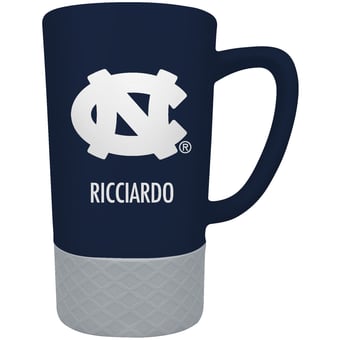 North Carolina Tar Heels Team Logo 16oz. Personalized Laser Etched Jump Mug