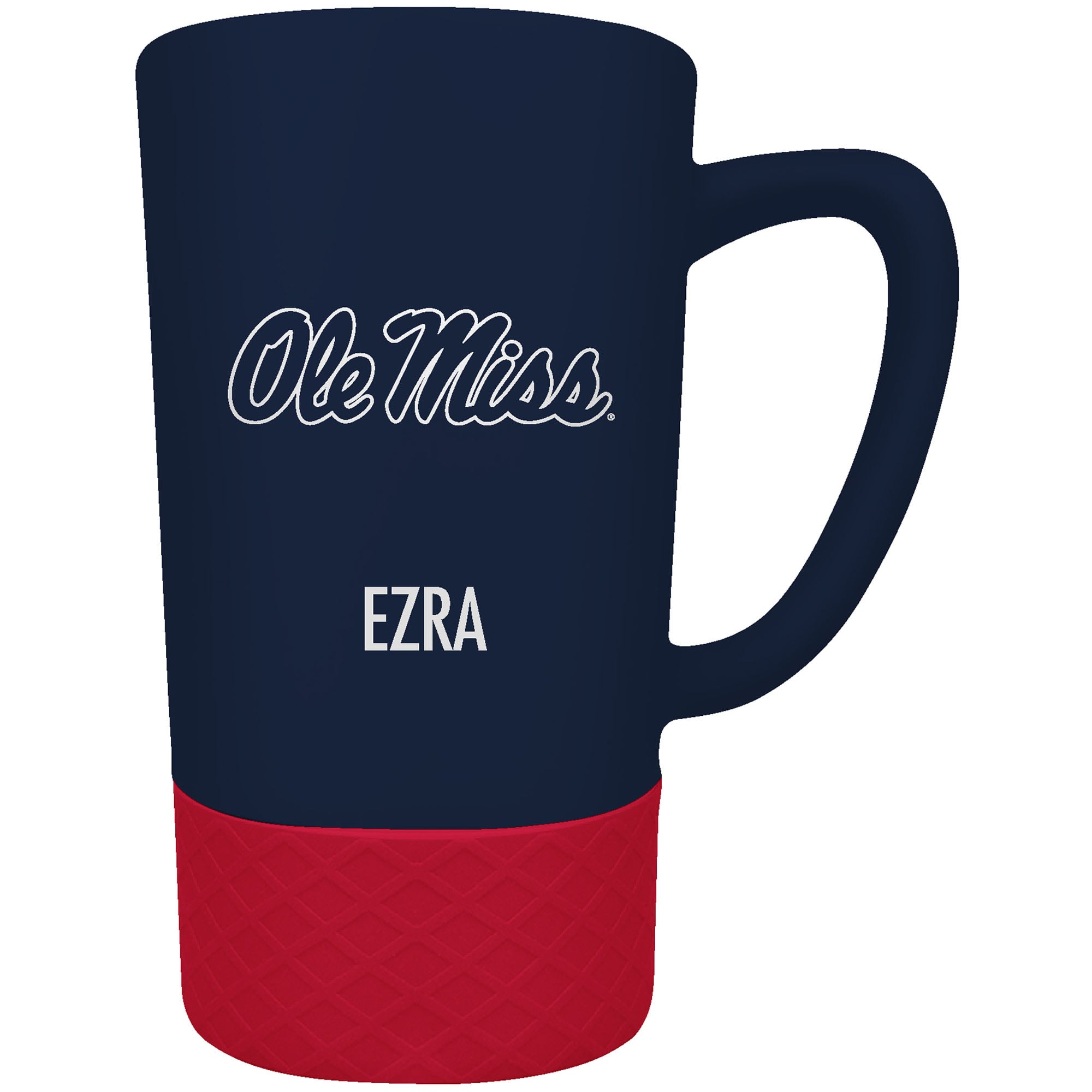 Ole Miss Rebels Team Logo 16oz. Personalized Laser Etched Jump Mug