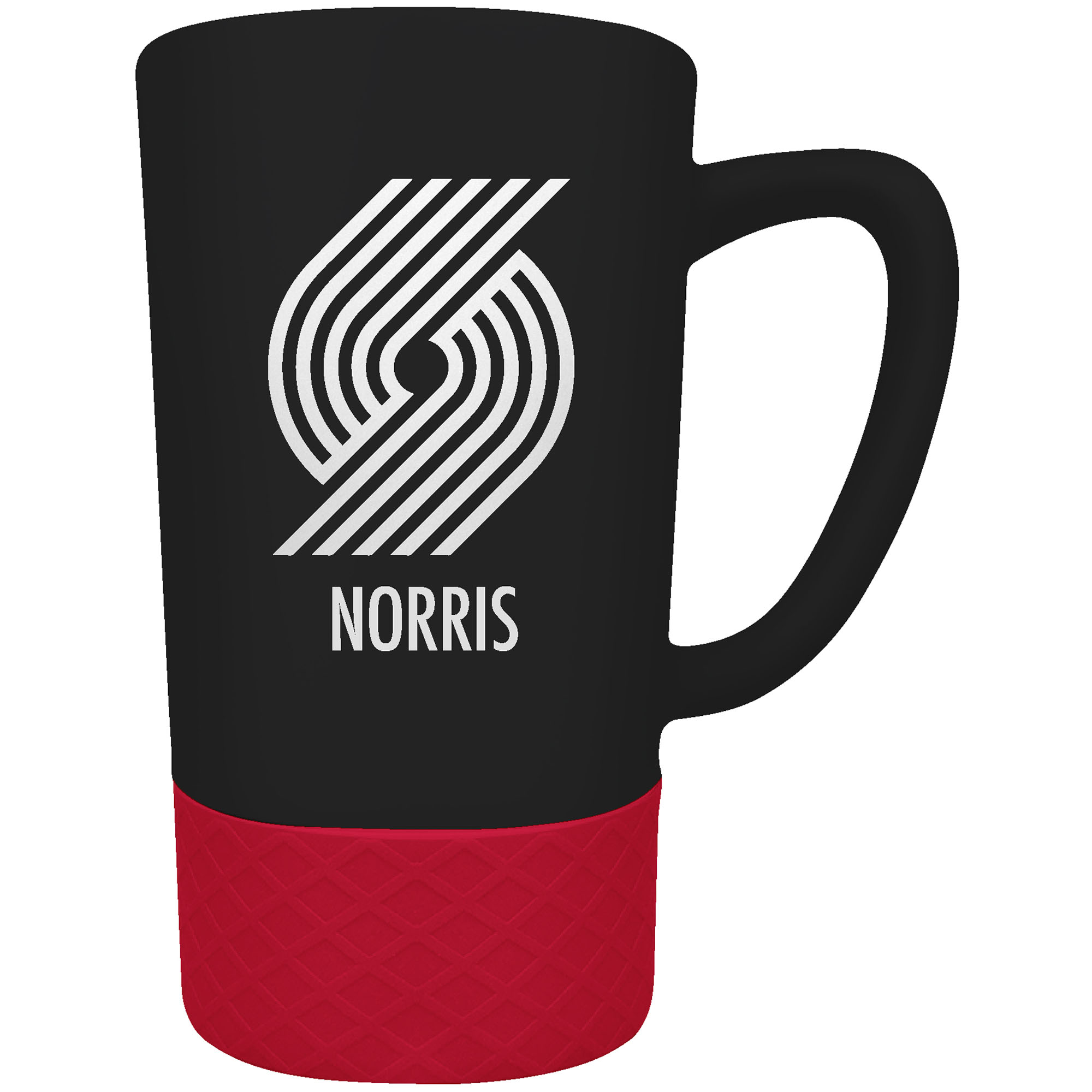 Portland Trail Blazers Team Logo 16oz. Personalized Laser Etched Jump Mug