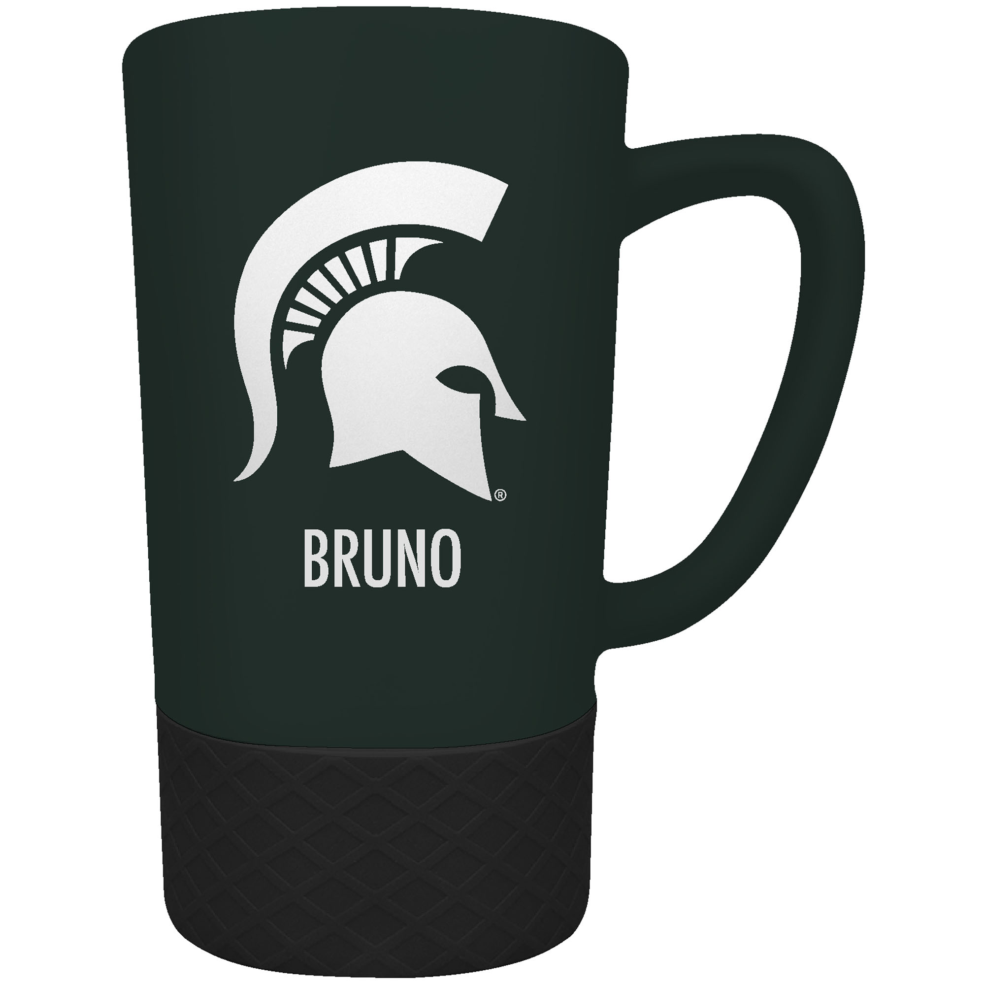 Michigan State Spartans Team Logo 16oz. Personalized Laser Etched Jump Mug