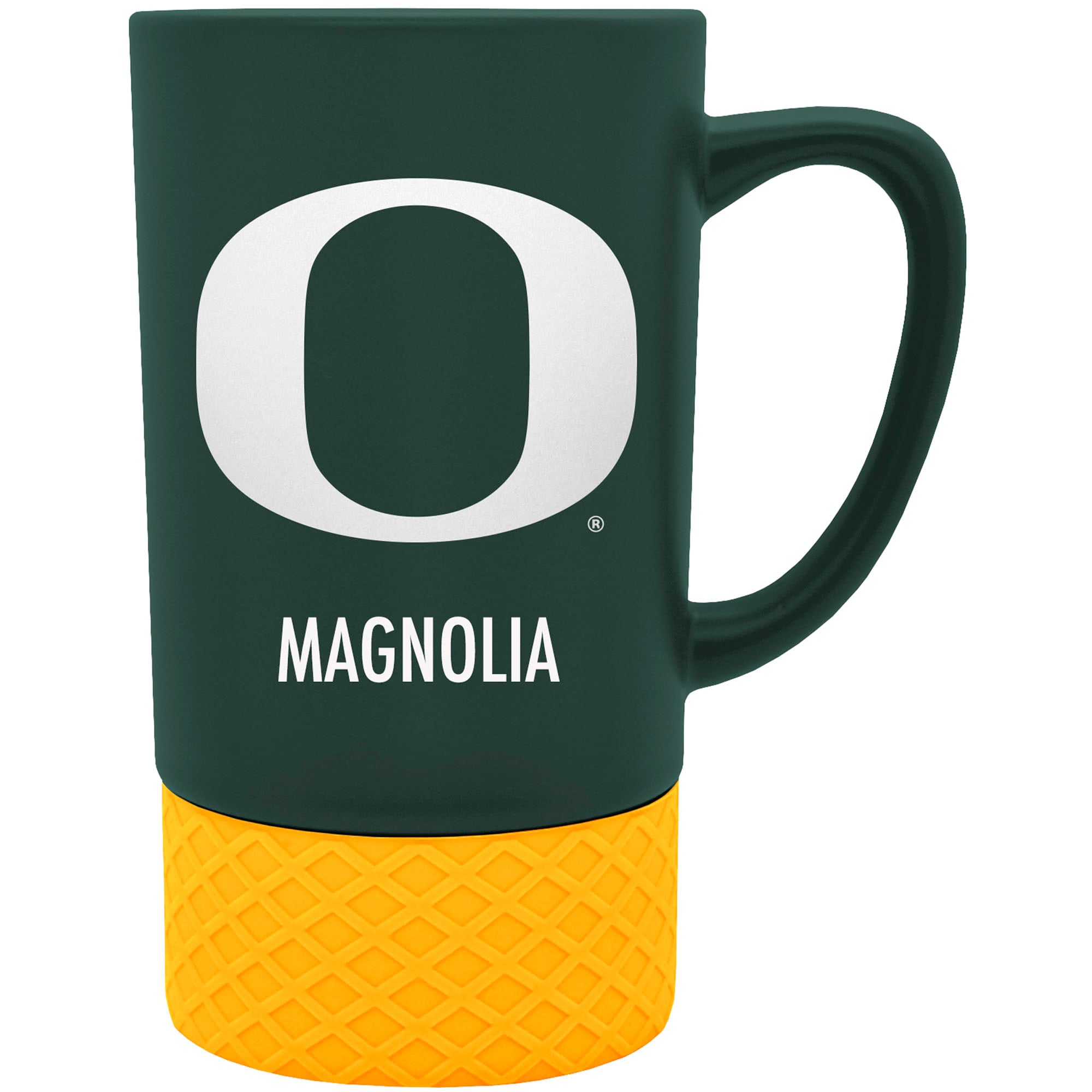Oregon Ducks Team Logo 16oz. Personalized Laser Etched Jump Mug