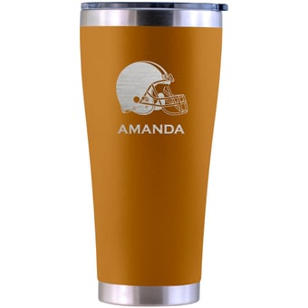 Cleveland Browns Personalized 30oz. Laser Etched Canyon Tumbler