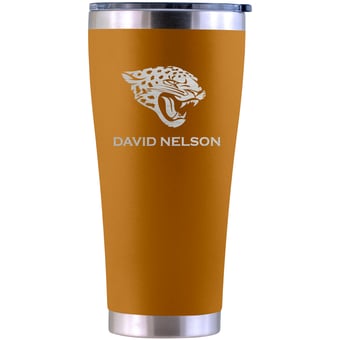 Jacksonville Jaguars Personalized 30oz. Laser Etched Canyon Tumbler