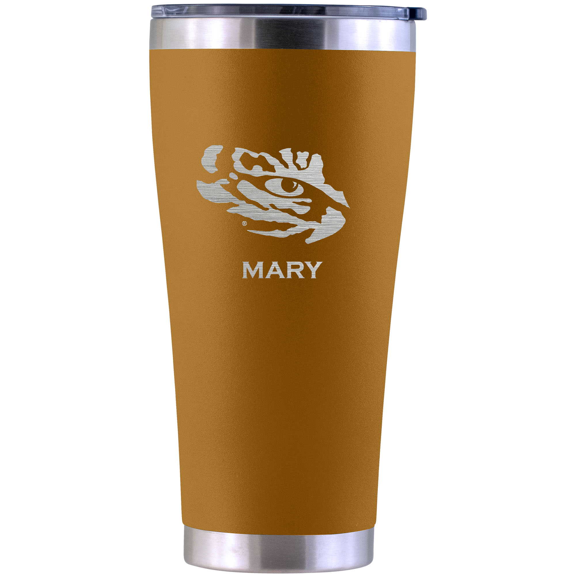 LSU Tigers Personalized 30oz. Laser Etched Canyon Tumbler