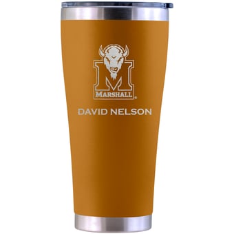 Marshall Thundering Herd Personalized 30oz. Laser Etched Canyon Tumbler