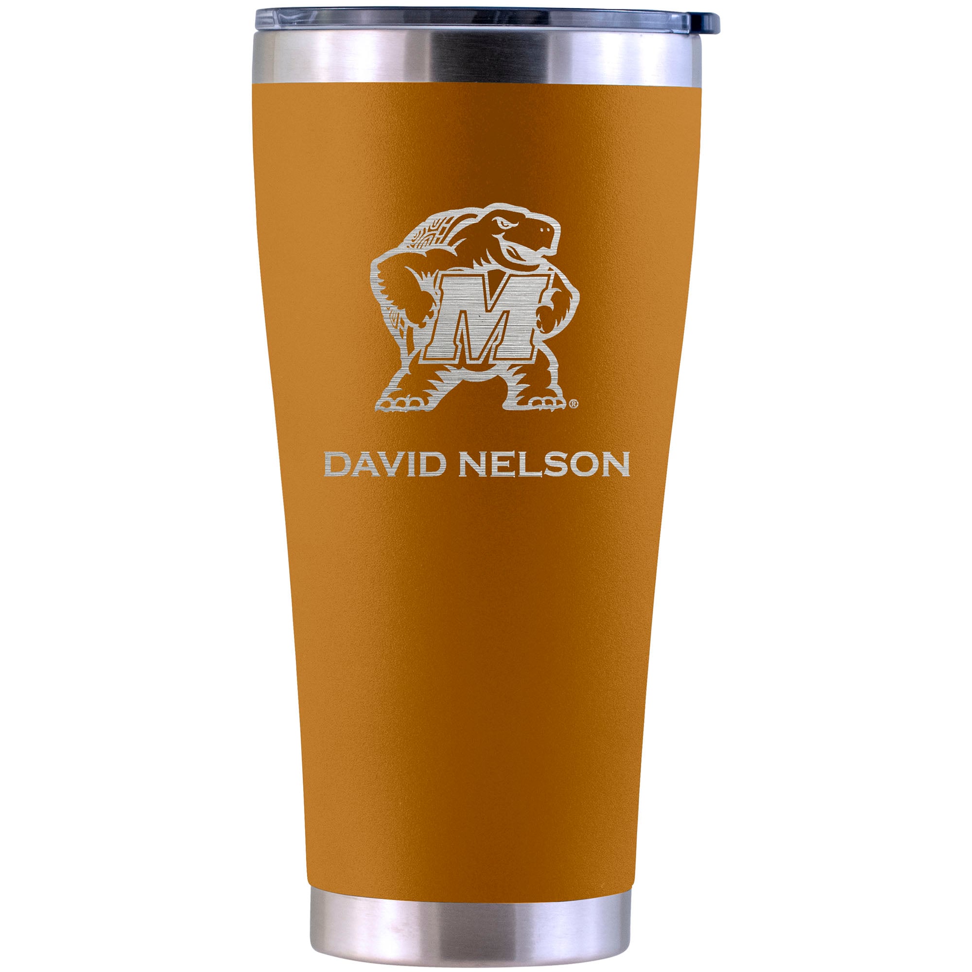 Maryland Terrapins Personalized 30oz. Laser Etched Canyon Tumbler