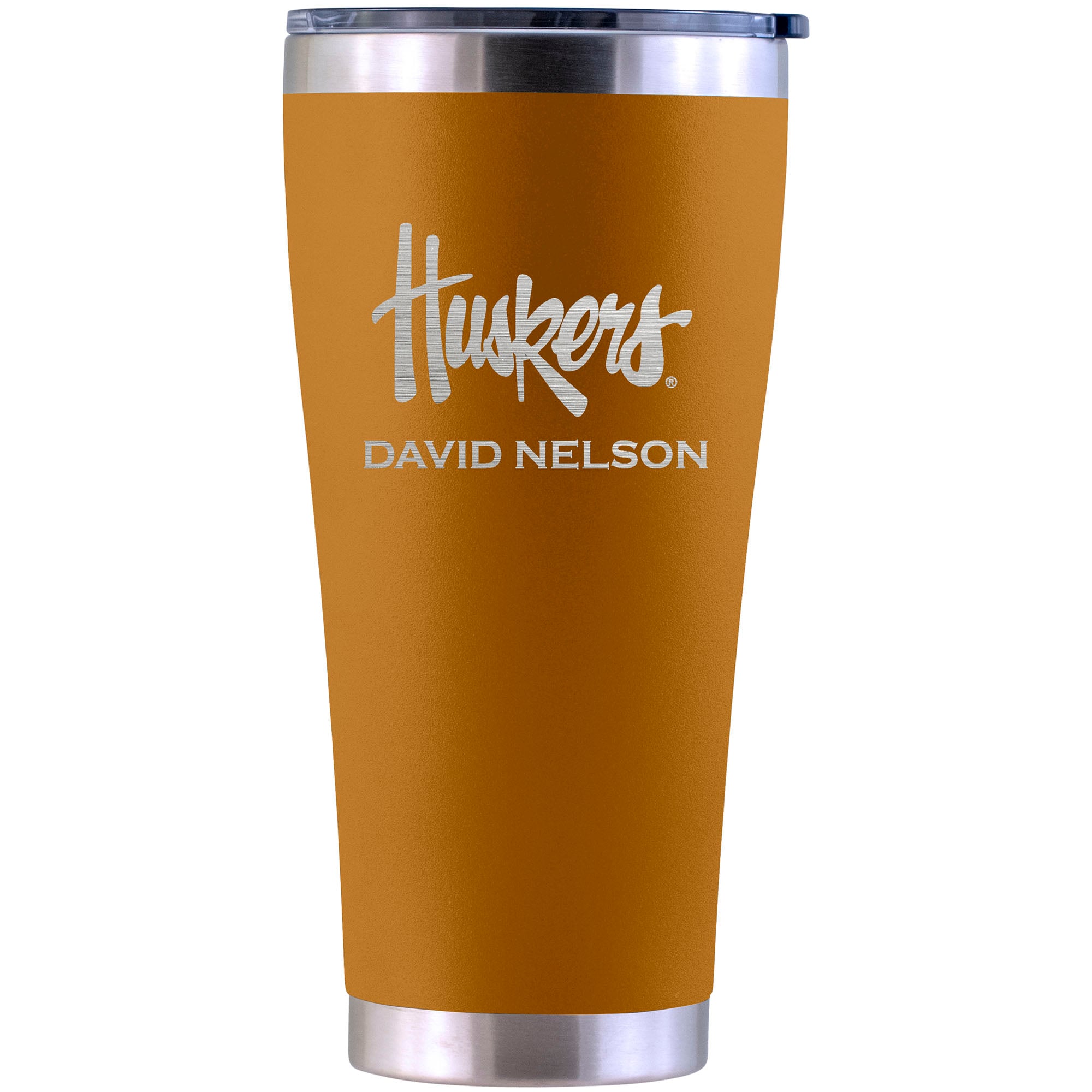 Nebraska Huskers Personalized 30oz. Laser Etched Canyon Tumbler