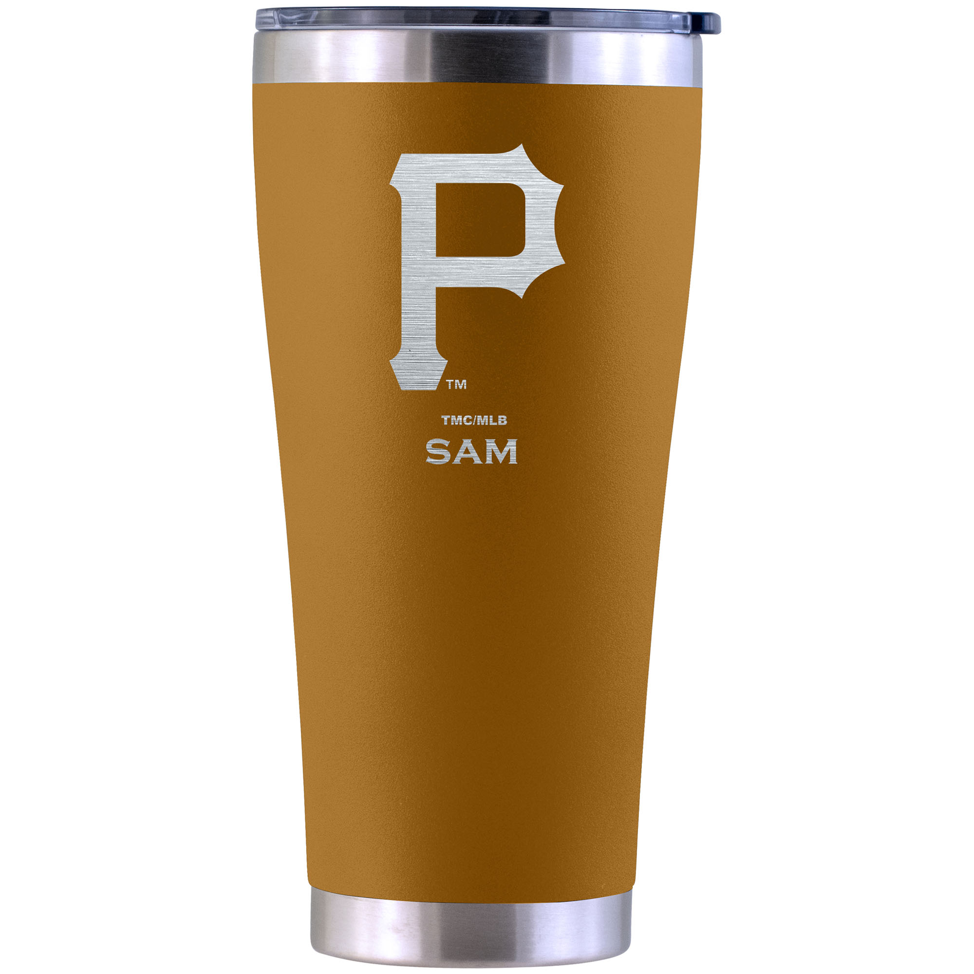 Pittsburgh Pirates Personalized 30oz. Laser Etched Canyon Tumbler