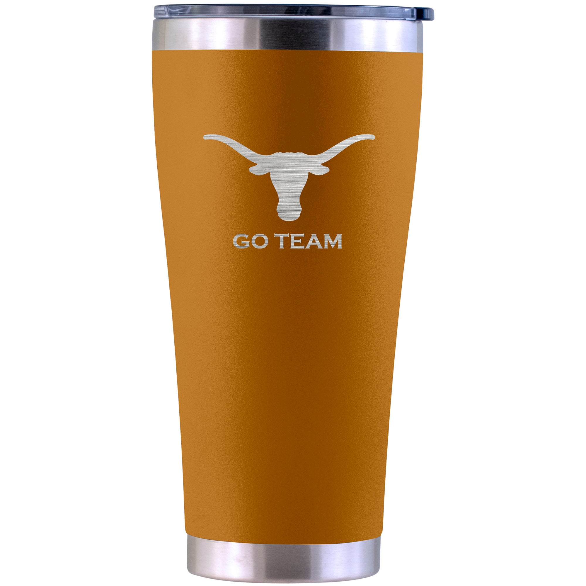 Texas Longhorns Personalized 30oz. Laser Etched Canyon Tumbler