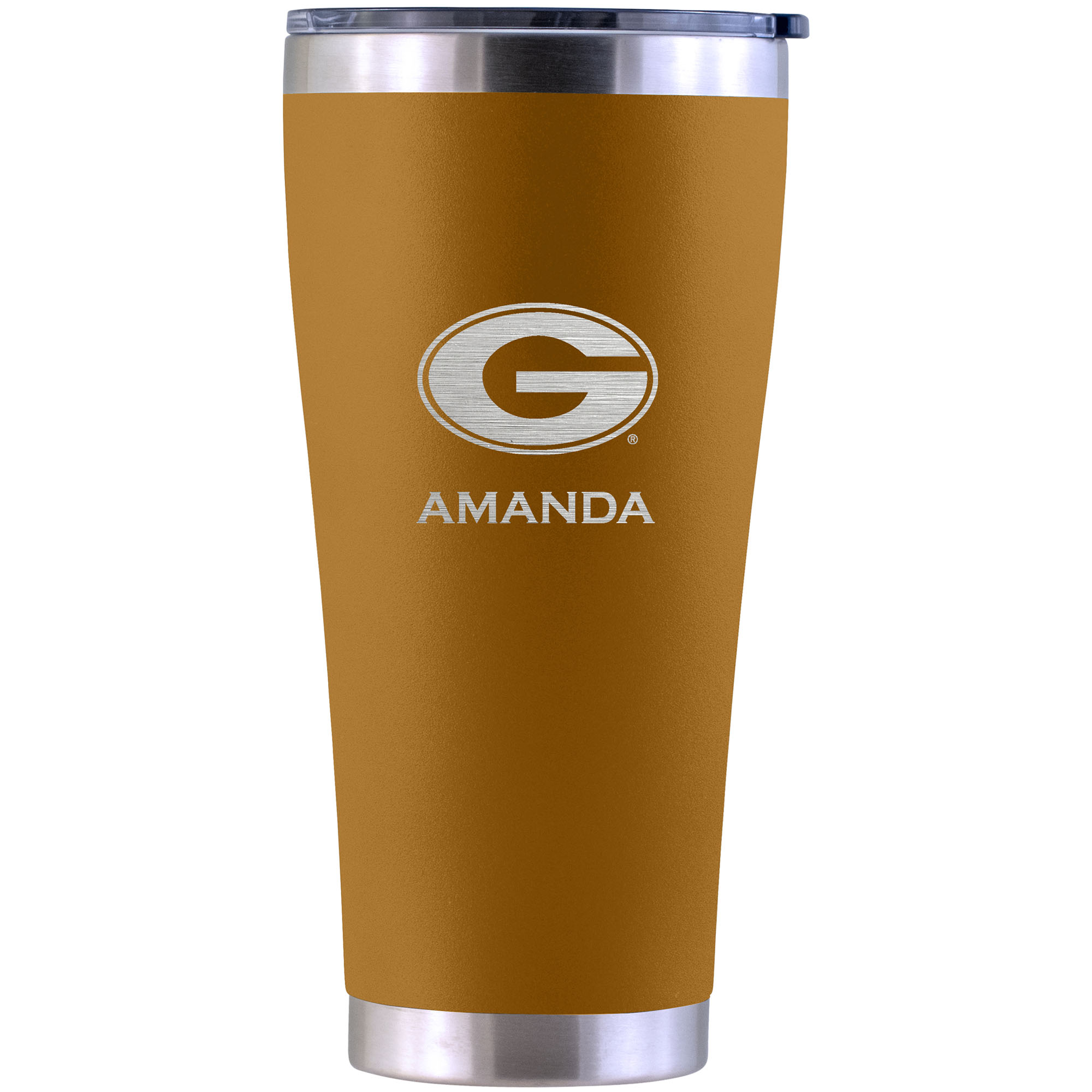 Georgia Bulldogs Personalized 30oz. Laser Etched Canyon Tumbler