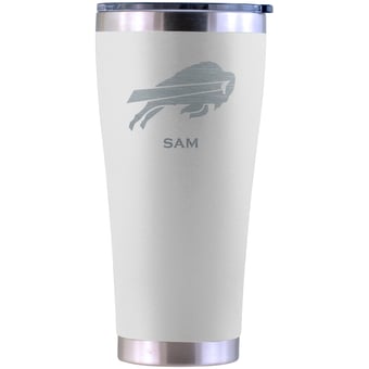 Buffalo Bills Personalized 30oz. Laser Etched Tumbler