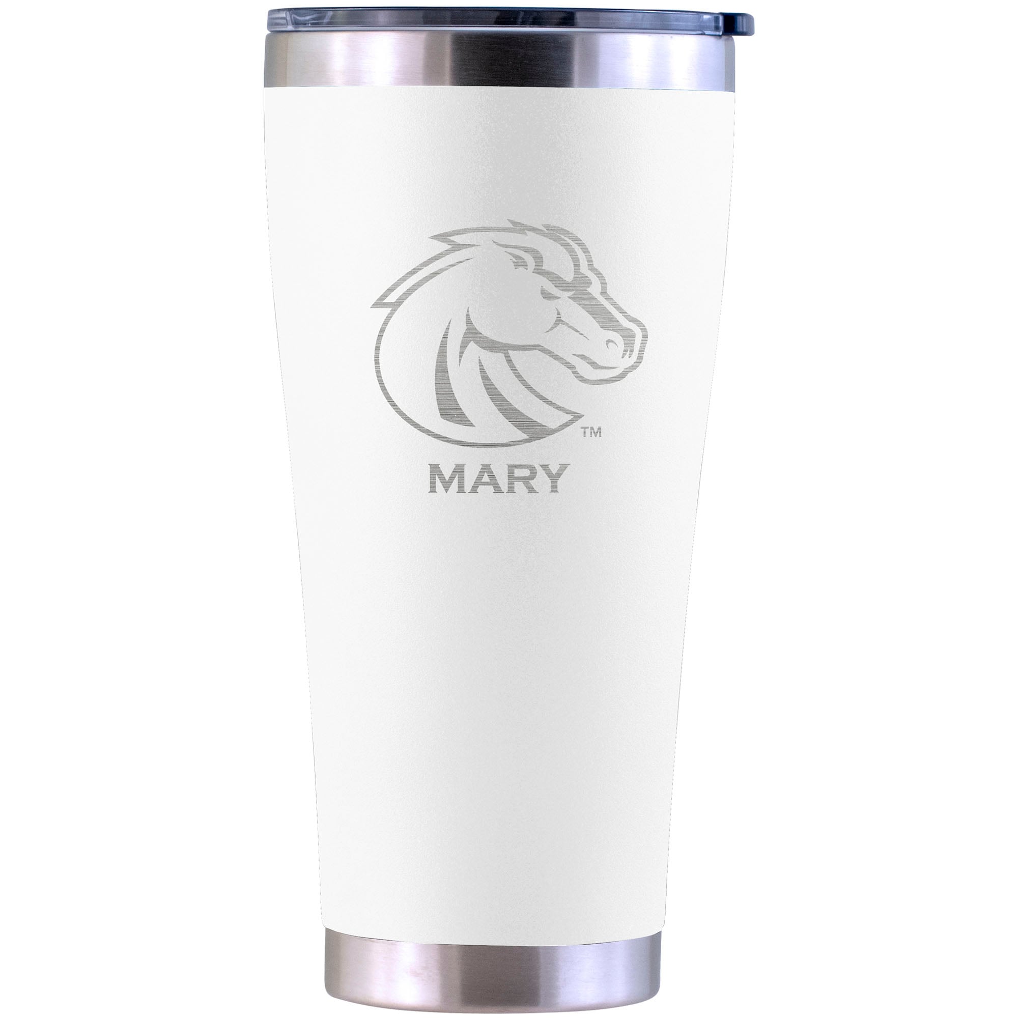 Boise State Broncos Personalized 30oz. Laser Etched Tumbler