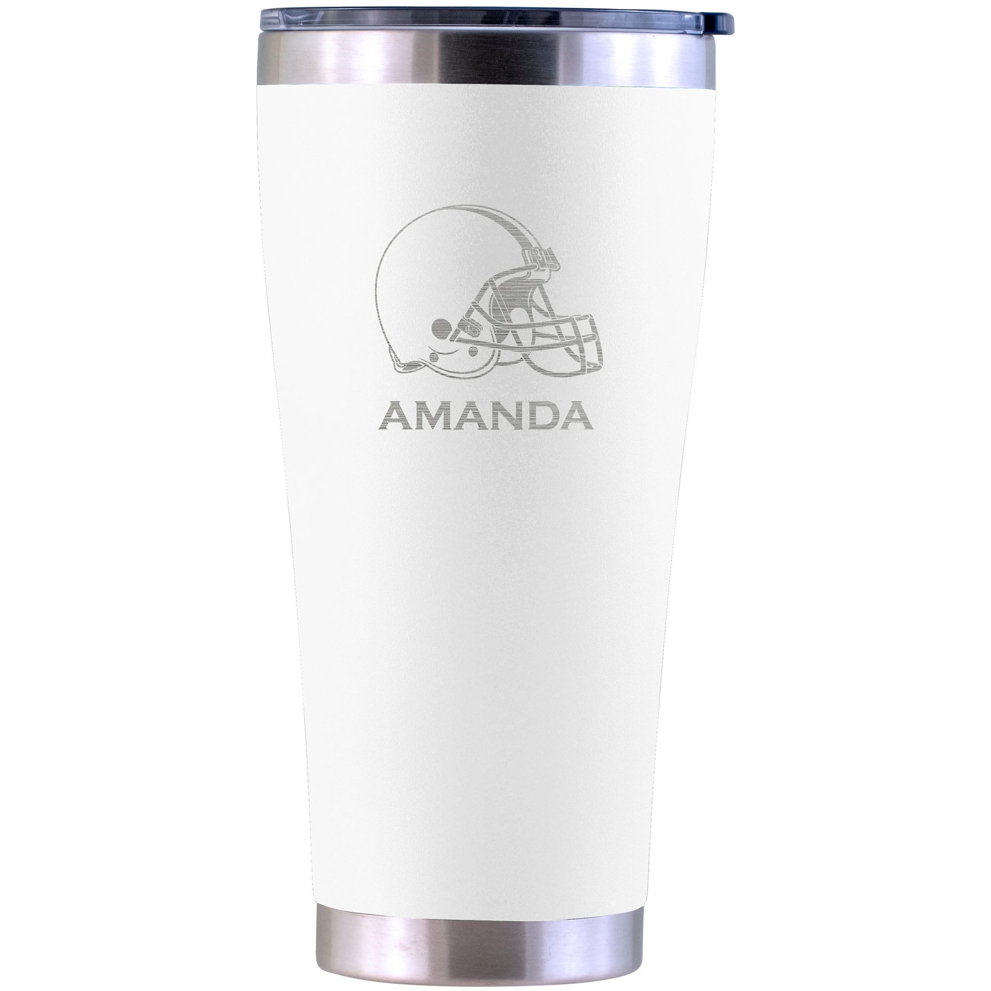 Cleveland Browns Personalized 30oz. Laser Etched Tumbler
