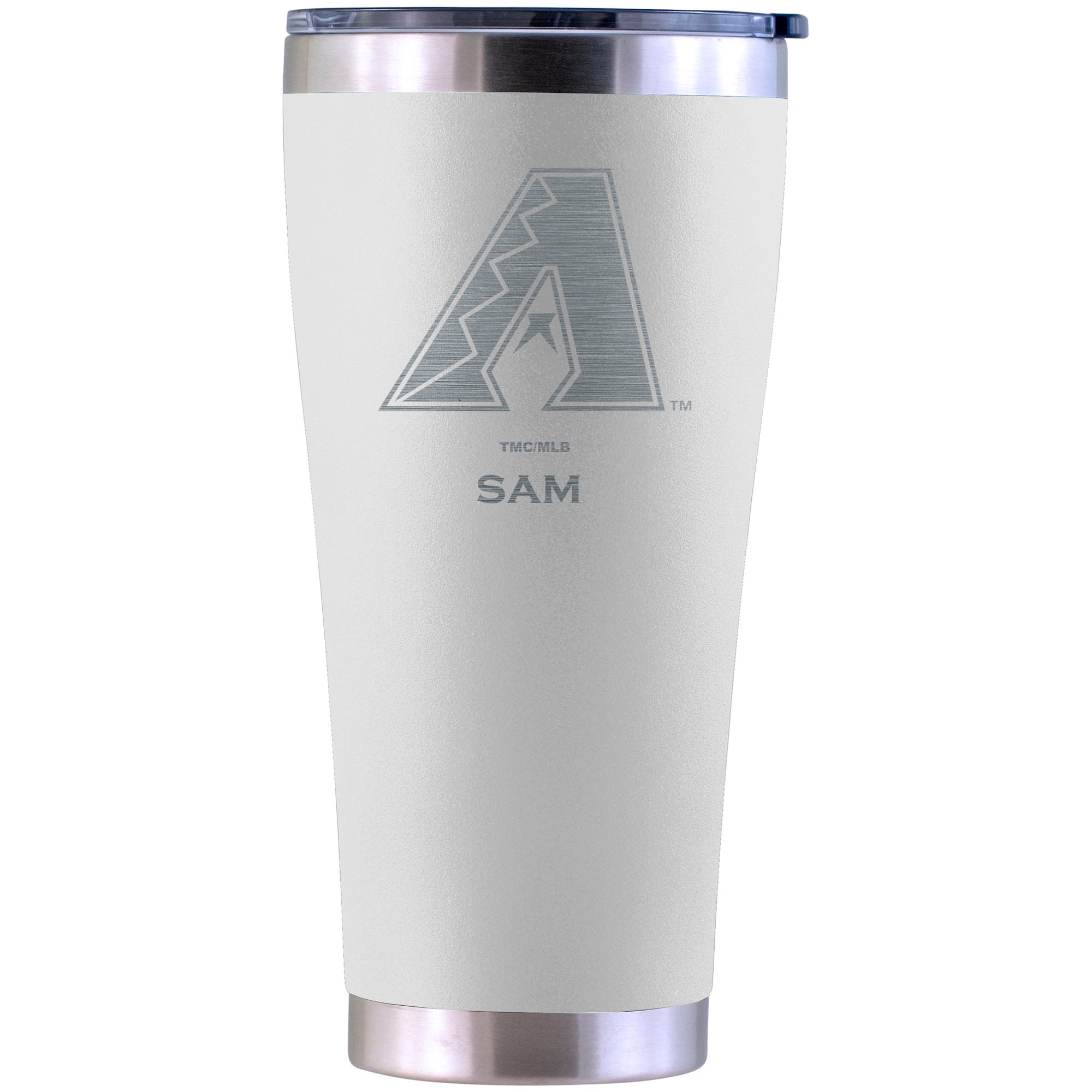 Arizona Diamondbacks Personalized 30oz. Laser Etched Tumbler