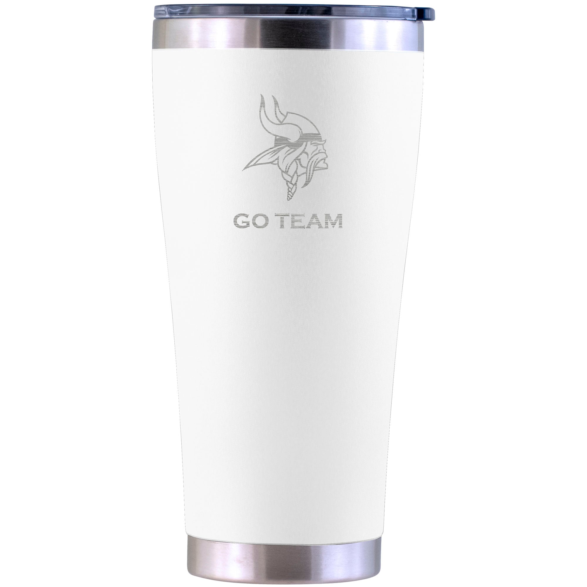 Minnesota Vikings Personalized 30oz. Laser Etched Tumbler