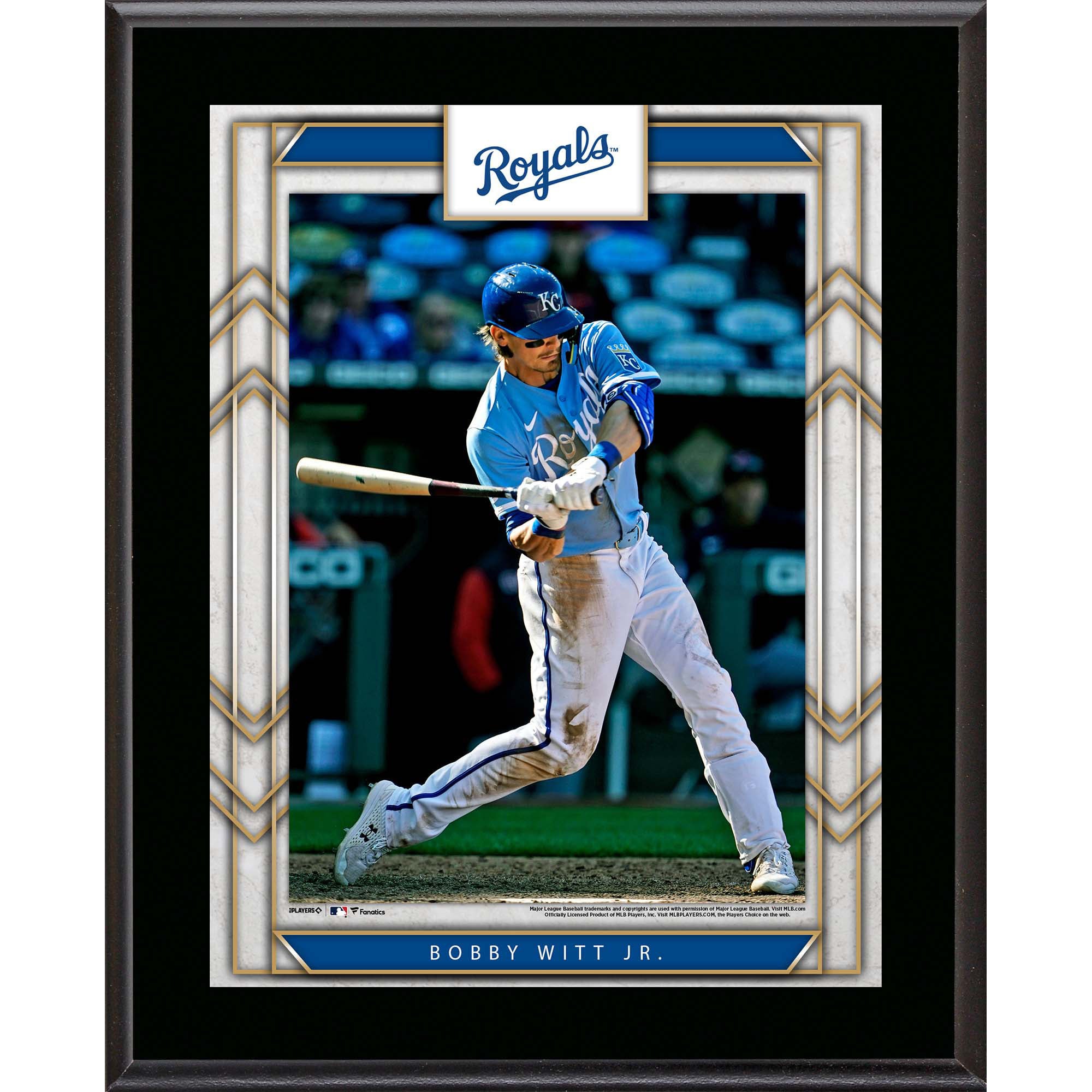 Bobby Witt Jr. Kansas City Royals Framed 10.5" x 13" Sublimated Player Plaque