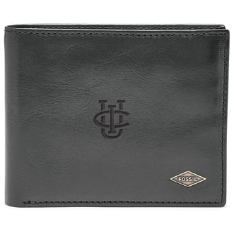 Men's Fossil UC Irvine Anteaters Leather Ryan RFID Flip ID Bifold Wallet